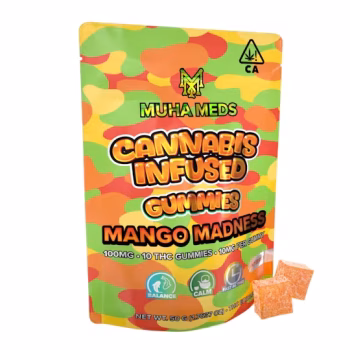 Buy Mango Madness Cannabis Infused Gummies in Europe Online