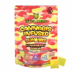 Strawberry Lemon Mamba Gummies 200MG Strawberry Lemon Cannabis Infused Gummies