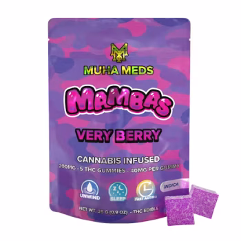 Buy Very Berry Mamba Gummies 200mg In Europe Online