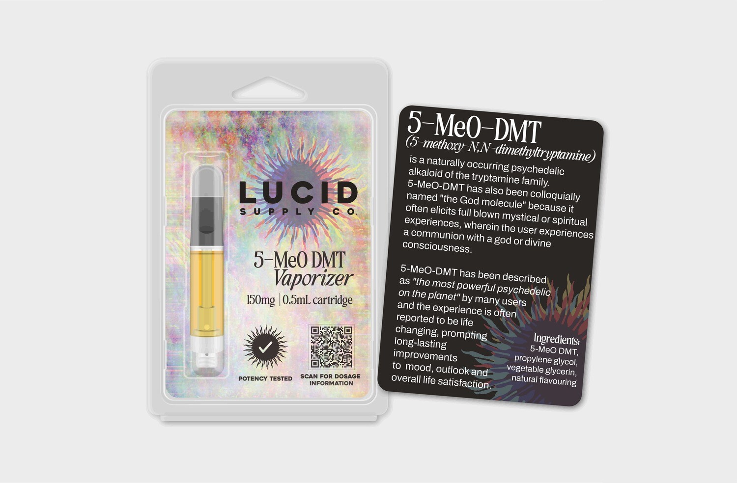 Buy 5MeO DMT Vaporizer Cartridge 0.5mL In Europe Online