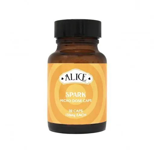 Alice Micro Dose Capsules – Spark (4500mg Golden Teacher) For Sale In Europe Online